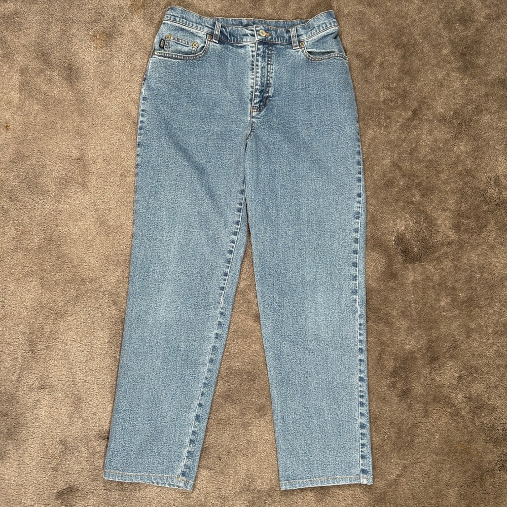 LAUREN JEANS CO.  Womens Size 6 Blue Jeans High Rise Straight Leg  Denim